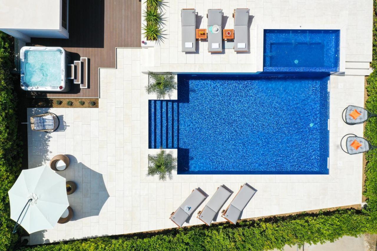 Villa Pino With Pool, Sauna & Jacuzzi Petrcane Exterior foto