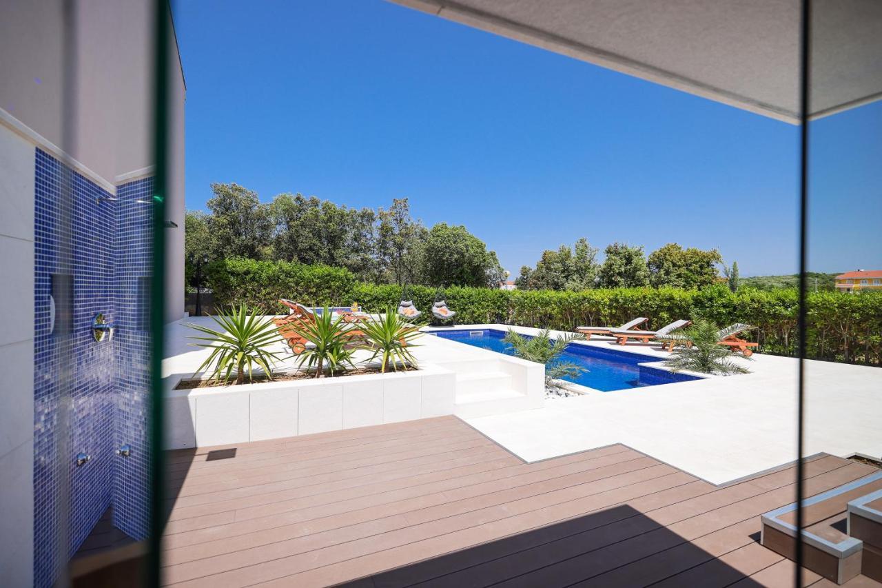 Villa Pino With Pool, Sauna & Jacuzzi Petrcane Exterior foto